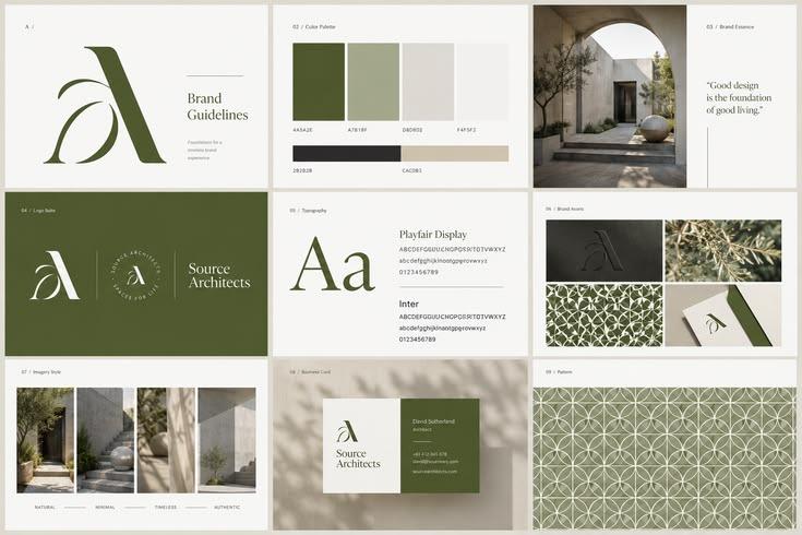 Source Architects visual identity reference